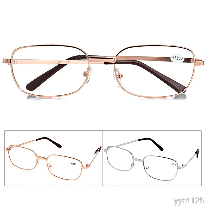 

Metal Anti-fatigue Reading Glasses +1.00 1.50 2.00 2.50 3.00 3.50 4.00 Diopter Fashoin NEW