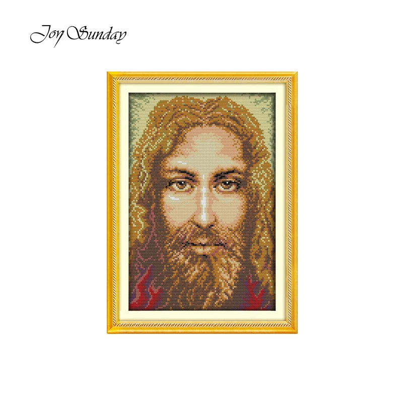 Religious Figure Counted Cross Stitch Kits Embroidery Set 11CT 14CT