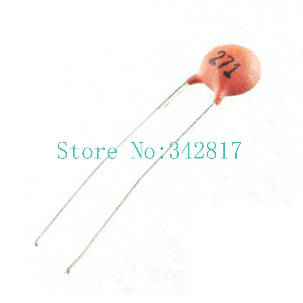 Pack of 200 Brick Red Details about   Ceramic Capacitor 50V 270PF for DIY Electronic Circuit