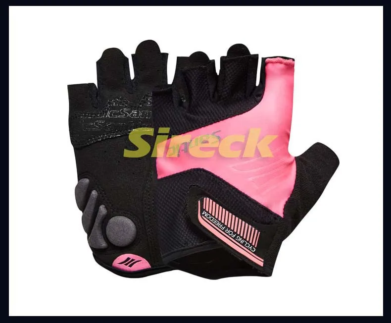 Santic MTB перчатки для велоспорта, перчатки для шоссейного велосипеда, мужские и женские спортивные дышащие противоударные Перчатки велосипедные гуантес Ciclismo