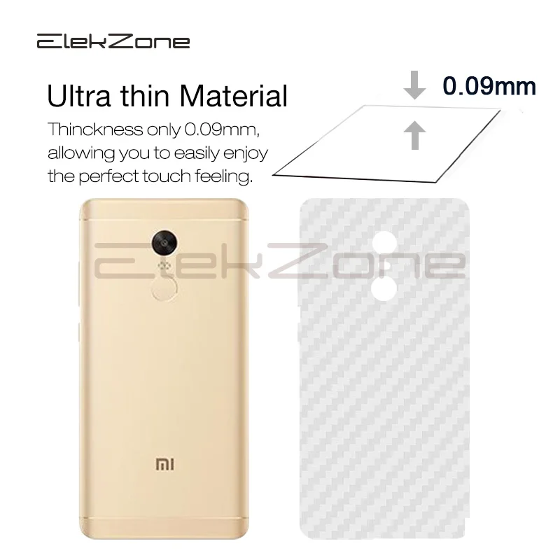 Carbon Fiber 3D For Xiaomi Redmi Note 3 4 4X 5 Pro Screen Protector For Xiaomi Redmi Note5 Pro 3 4 4X Back Cover Film 3Pcslot (3)