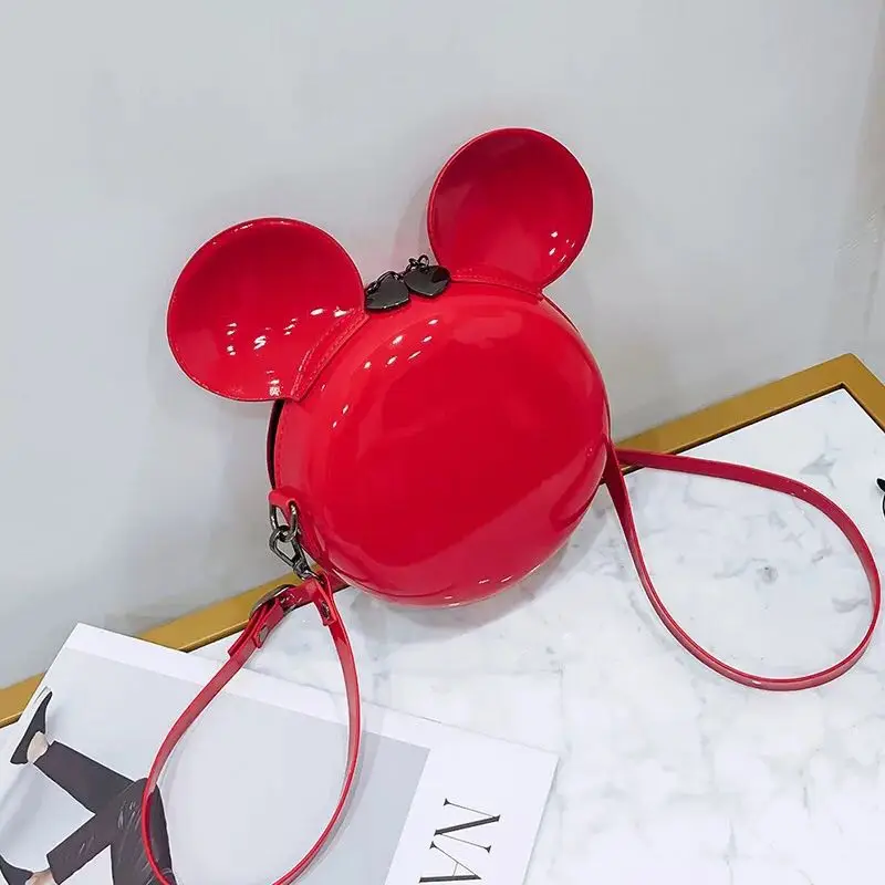  New Fashion Design Women Mickey Shaped Bag Cute Funny Women Evening Bag Clutch Purse Chain Shoulder - 32886084963