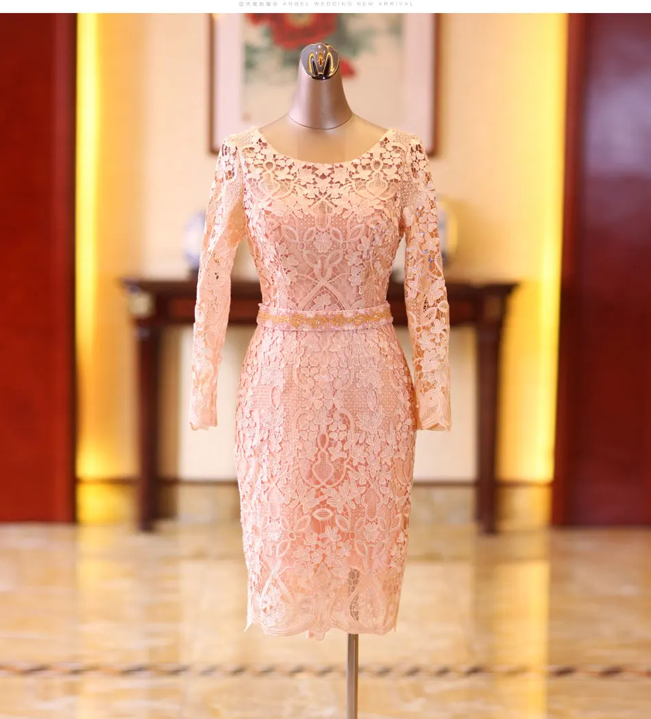 2019 торжественное платье женское элегантное вечернее платье простое винтажное платье для особых случаев кружевное платье с длинным