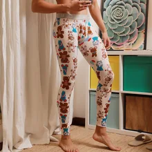 Зимнее термобелье, мужские кальсоны, хлопковое термобелье с принтом, сексуальные мужские леггинсы, домашние штаны, облегающие штаны для сна