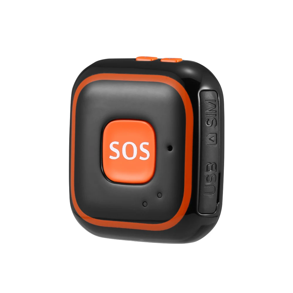 wireless GSM GPRS GPS Elderly senior SOS Button emergency alarm V28 Fall alarm Geo-fence Real-time tracking two way talking