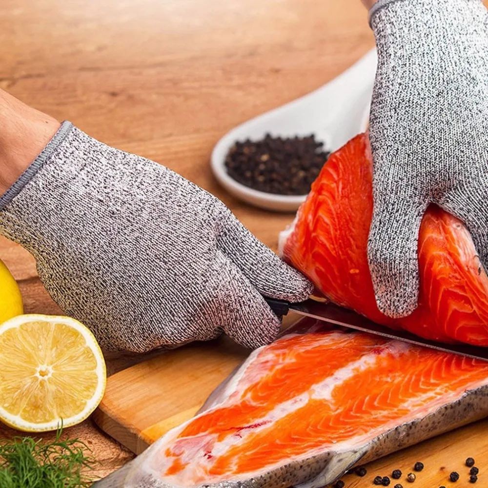 1 Pair Anti-Cut Wear-Resistant Working Safety Gloves Anti Abrasion Level 5 Kitchen Cutting Cut-Resistant Breathable work Gloves 1 Pair Anti-Cut Wear-Resistant Working Safety Gloves Anti Abrasion Level 5 Kitchen Cutting Cut-Resistant Breathable work Gloves