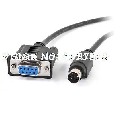 8 2 футов 8P Mini Din к DB9P RS422 программируемый кабель PLC для Delta DVP | Инструменты