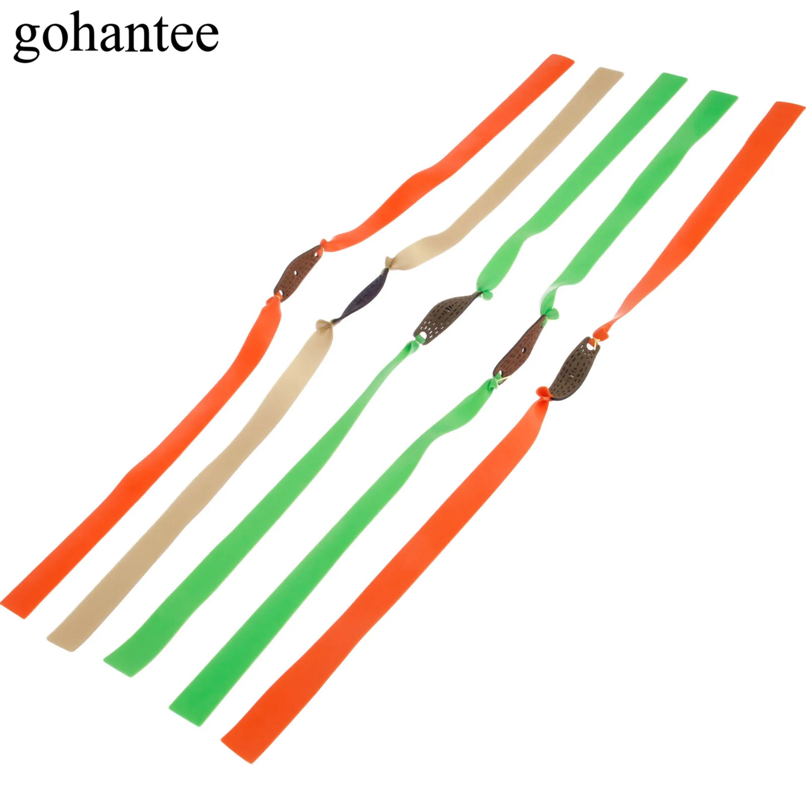 5 шт./лот натуральный Латекс рогатки плоская резиновая лента Прочные эластичные резинки для рогатки Катапульта Охота мм 0,85 мм толщина
