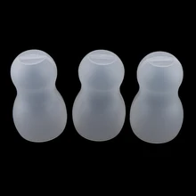 3 шт. в форме огурца спонж для красоты путешествия чехол для переноски | Косметика для макияжа блендер держатель спонжа защитная коробка белый