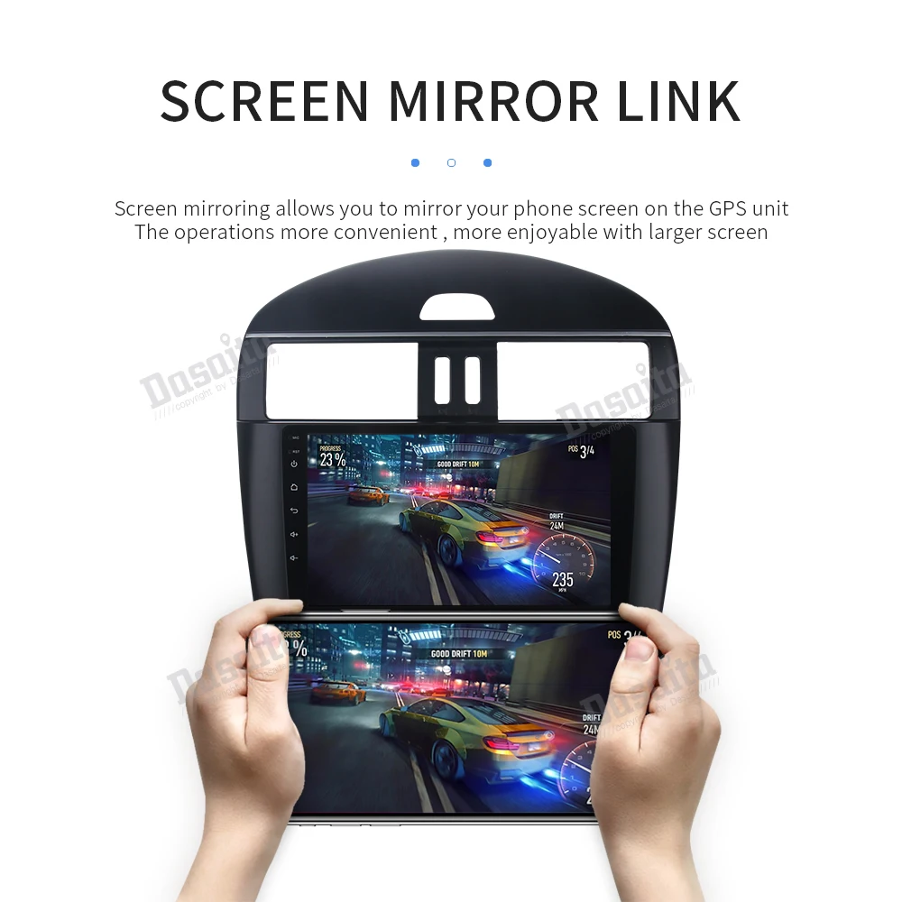 Top Dasaita 9" Car Multimedia Android 9.0 for Nissan Tiida Radio 2011 2012 2013 2014 Bluetooth Car Navi Radio 1024*600 MP3 Player 19