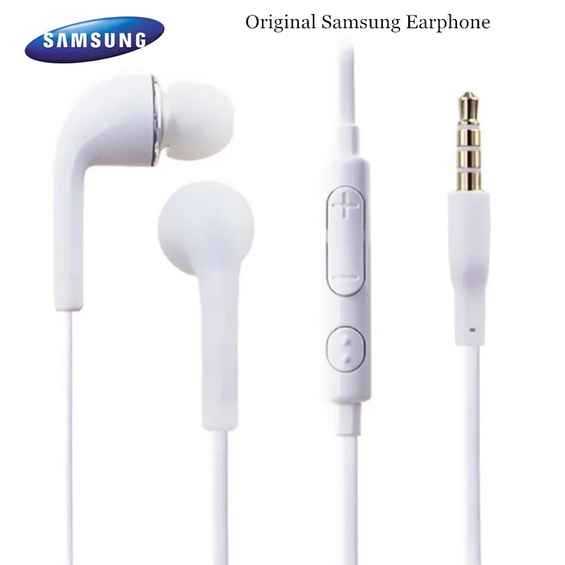 

Original Samsung 3.5MM Earphone In-ear Jack Headset Earpiece Mic Volume Control For Galaxy j5 j7 Note 4 5 8 9 S6 S7 S8 A7 A8 A9