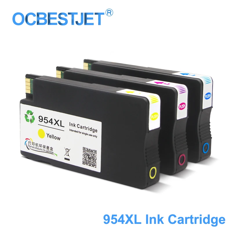 Восстановленный картридж для принтера HP 954XL 954 XL Officejet Pro 7740 8210 8710 8715 8720 8725 8730 8740| |