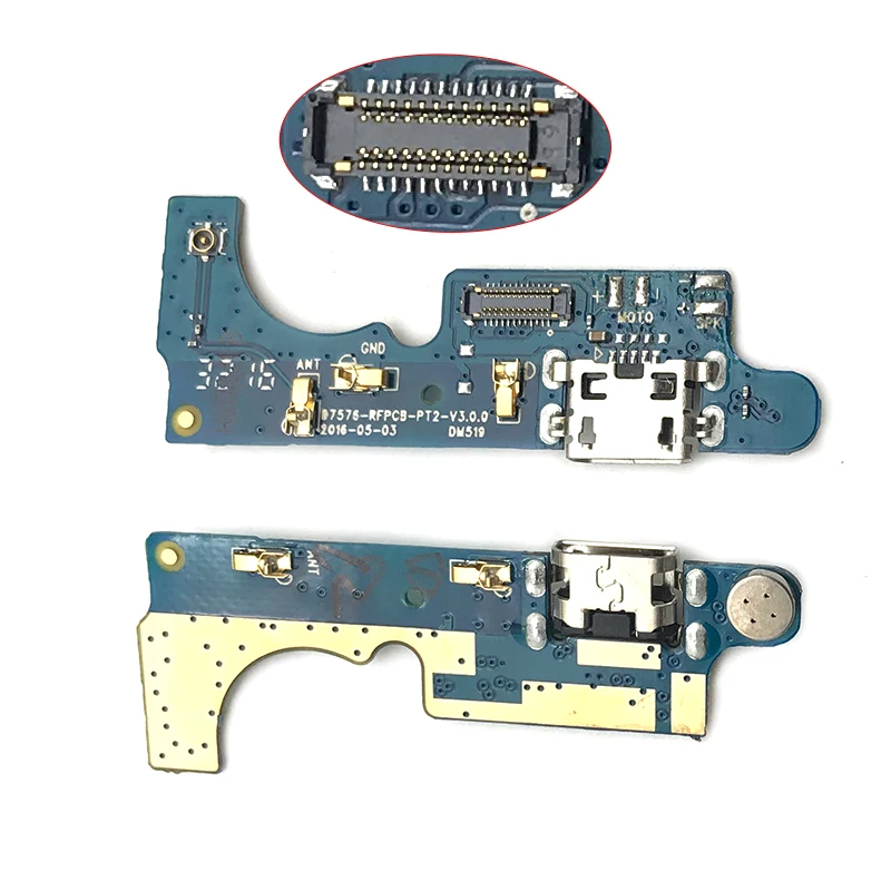 

New Dock Port Connector Charging Board Compatible For Wiko Lenny 3 Lenny3 USB Charging Charge Plug Flex Cable Replacement Parts