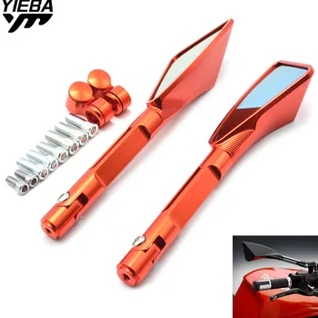 

Universal Aluminum CNC Motorcycle Rearview Side mirror for KTM 390 200 125 Duke RC125 RC200 RC390 13-15 YAMAHA YZF R1 R6 Z1000