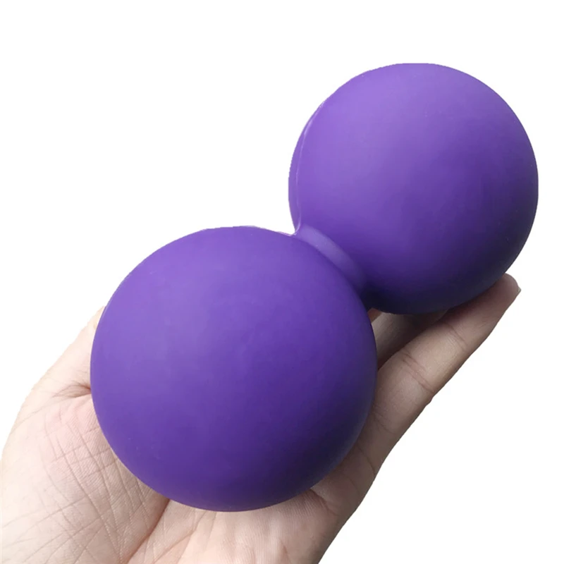 Silicone Body Massage Ball Fitness Peanut Ball Therapy Home Gym Relax