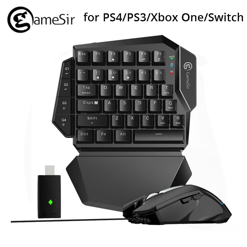 

GameSir VX E-sports Wireless Gamepad 2.4G Keyboard Mouse Combo Joystick For Switch / Xbox one / PS3 / PS4 Controller pubg