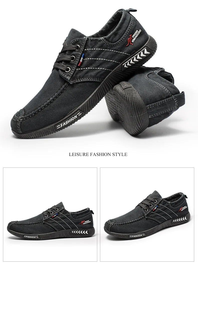 Men's Vulcanize Shoes Casual Men's Denim Canvas Breathable Men Shoes Fashion Male Sneakers Chaussure Homme Zapatos De Hombre