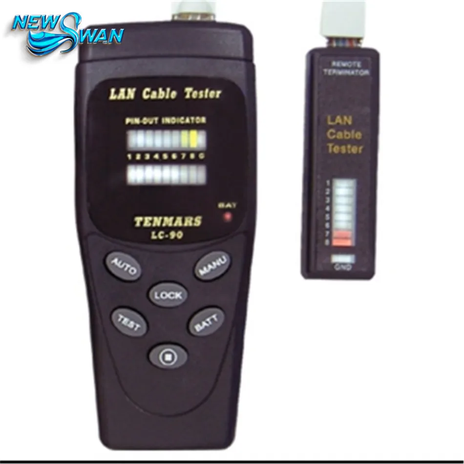 LC 90 Lan Network Cable Analyzer Network Cable Meter With Automatic