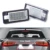 WHDZ 1 pair bianco Numero LED Luce Della Targa Della Lampada 3 w 18Led Lampadina Numero di Targa per Audi-A3 8 p a4 S4 RS4 B6 B7 Q7 A6 S6 C6 A8 S8