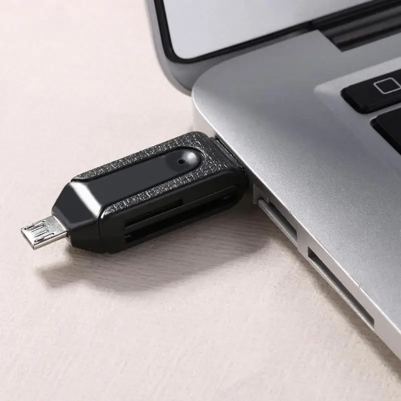 Мини USB 2,0 Micro USB кард-ридер для Micro SD карты TF карта адаптер Plug Play красочный выбор для ноутбука ПК для huawei Andriod