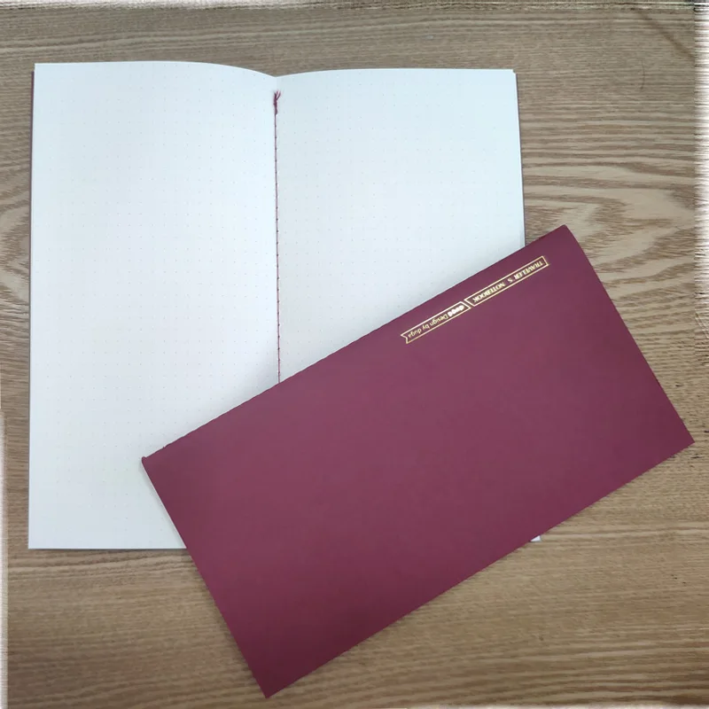 Кожаный Блокнот ручной работы, Сменные вставки для блокнота, внутренний основной блокнот, ежедневники, журнал-Дневник для путешествий - Цвет: Dot