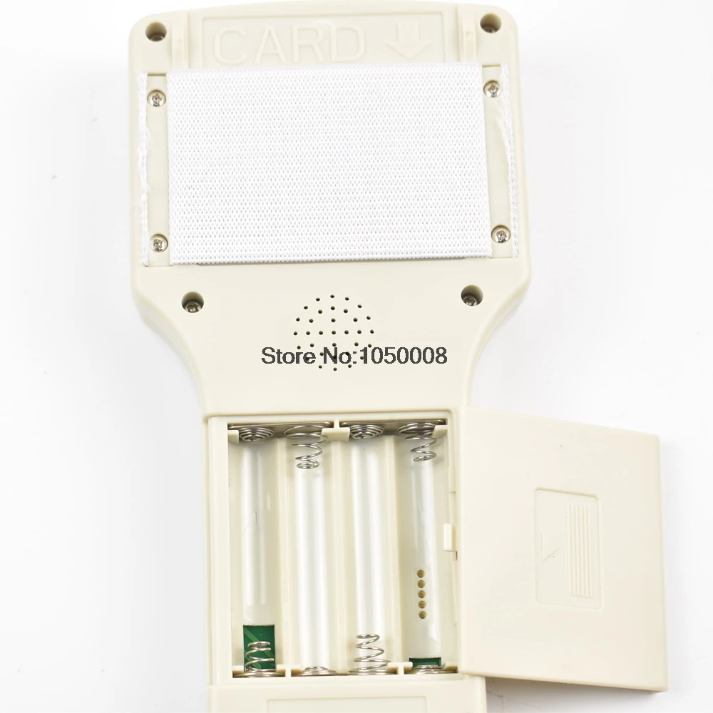 Английский 10 частоты RFID Копир ID IC ридер писатель копия M1 13,56 МГц UID зашифрованный Дубликатор Программист USB+ 10 шт. EM4305 метки