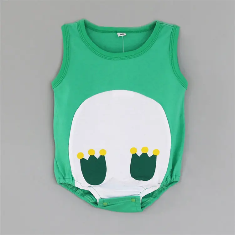 Baby Rompers Boy & Girl Bodysuits Summer fashion cotton new born baby clothes Short sleeve Cartoon baby jumpsuit baby clothes (49)