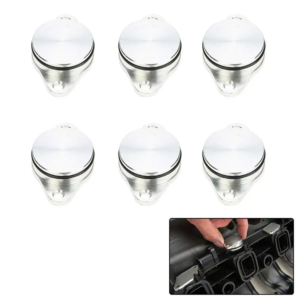 

6*33mm engine intake valve modified plug / diesel vortex flap blank for BMW