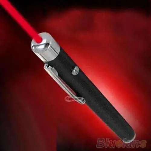 

Red Laser Pointer Pen Beam Light 5mW High Power Lazer 650nm for Presentation