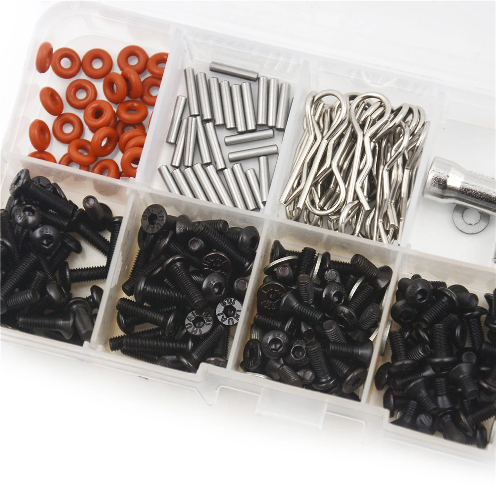 

Universal Screws Box M3 Screw Set Redcat Traxxas D3/D4/XIS For 1/10 HSP Remote Control RC Car