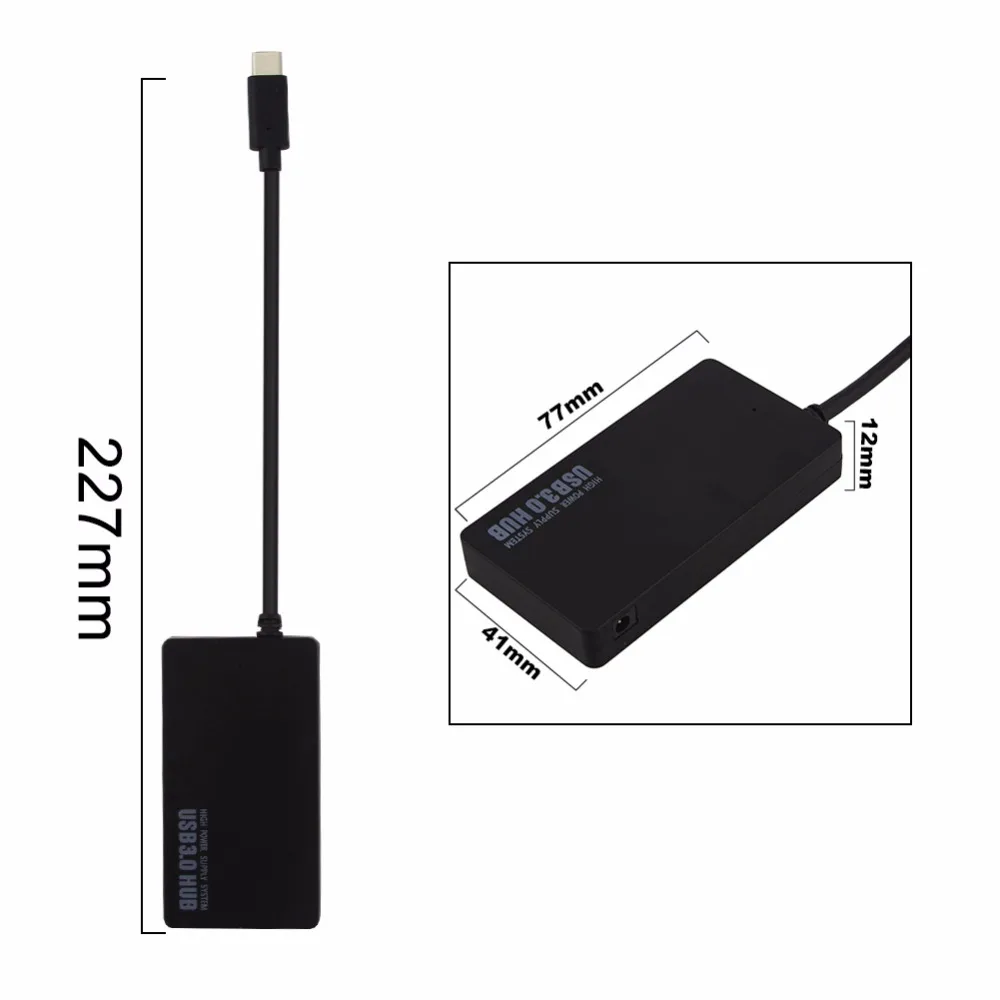 USB концентратор с 4 портами 3 0 5 в пост. Тока OTG|USB-хабы| |