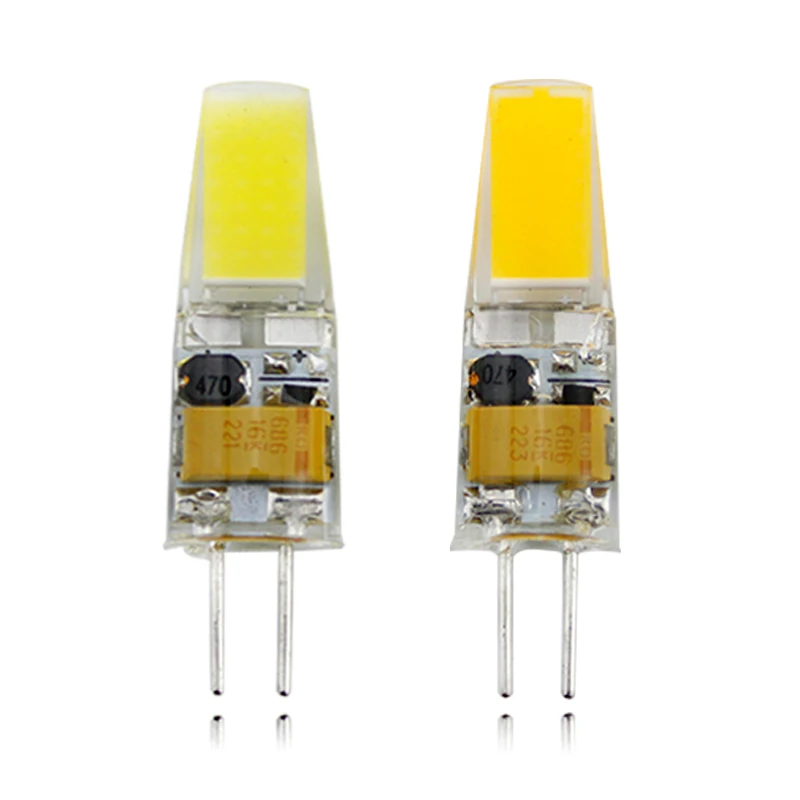 

LED G4 dimmable Lamp Bulb DC AC 12V 220V 360 Beam Angle 1505 COB SMD LED Lighting Lights replace Halogen Spotlight Chandelier
