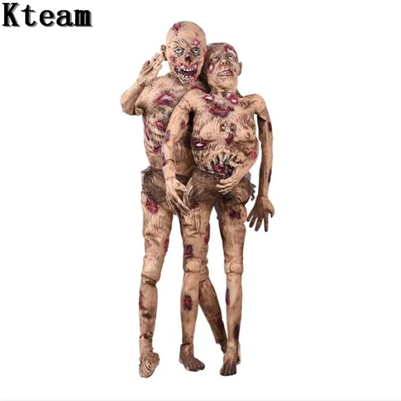 

New 2019 Horror Blood Halloween Decoration Creepy Zombie Ghost Scary Bloody Full Body Zombie Escape for Haunted House Bar Props