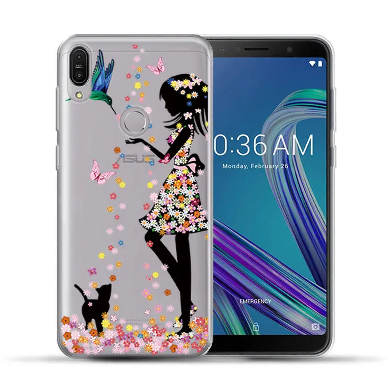 For ZC520TL ZC554KL ZE620KL TPU Fundas Clear TPU Cover for ASUS ZA550KL ZB501KL ZB602KL Back Silicone Protective Case (5)