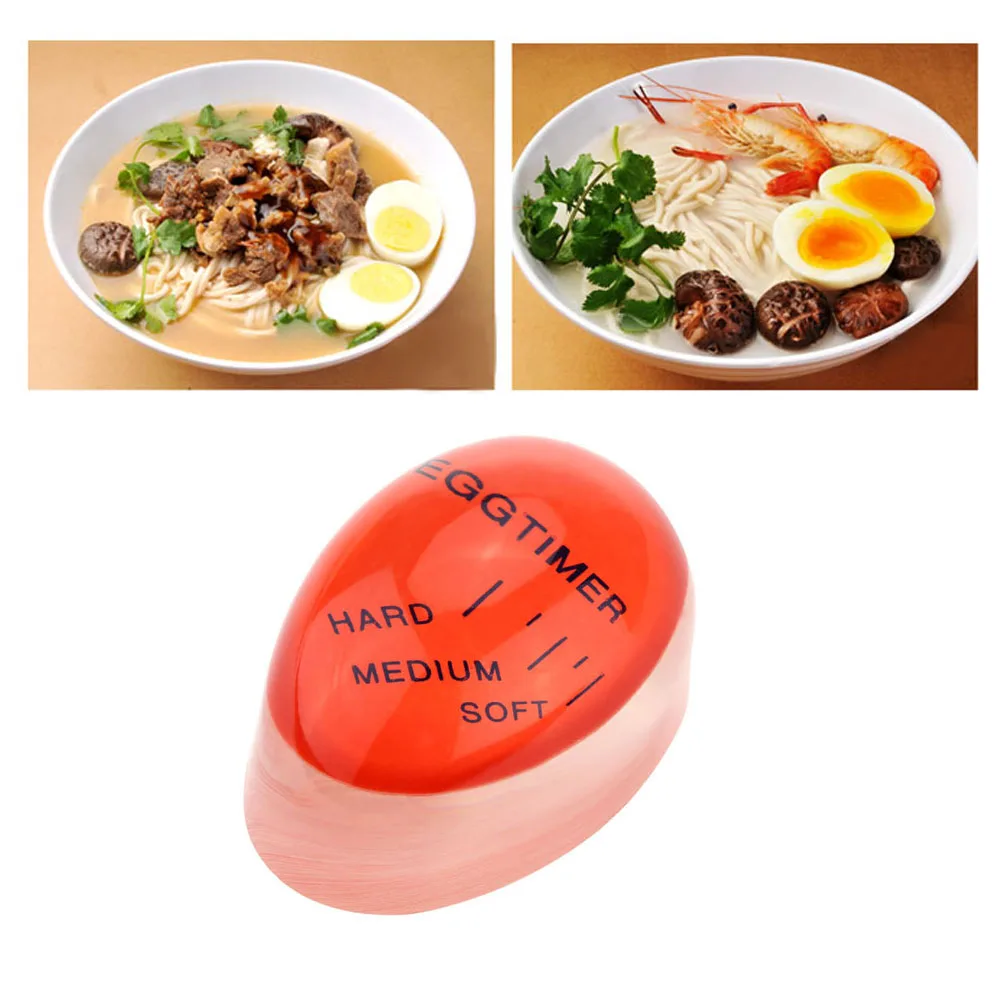 Fashion Egg Timer Kitchen Supplies Color Changing Boiled Eggs Cooking Helper J 