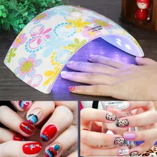 Полезные новые модные 36 Вт УФ ногтевые лампы свет машина с 18 светодиодами для всех гели для ногтей цветок цвет ЕС/США/Великобритания вилка Руководство доступны
