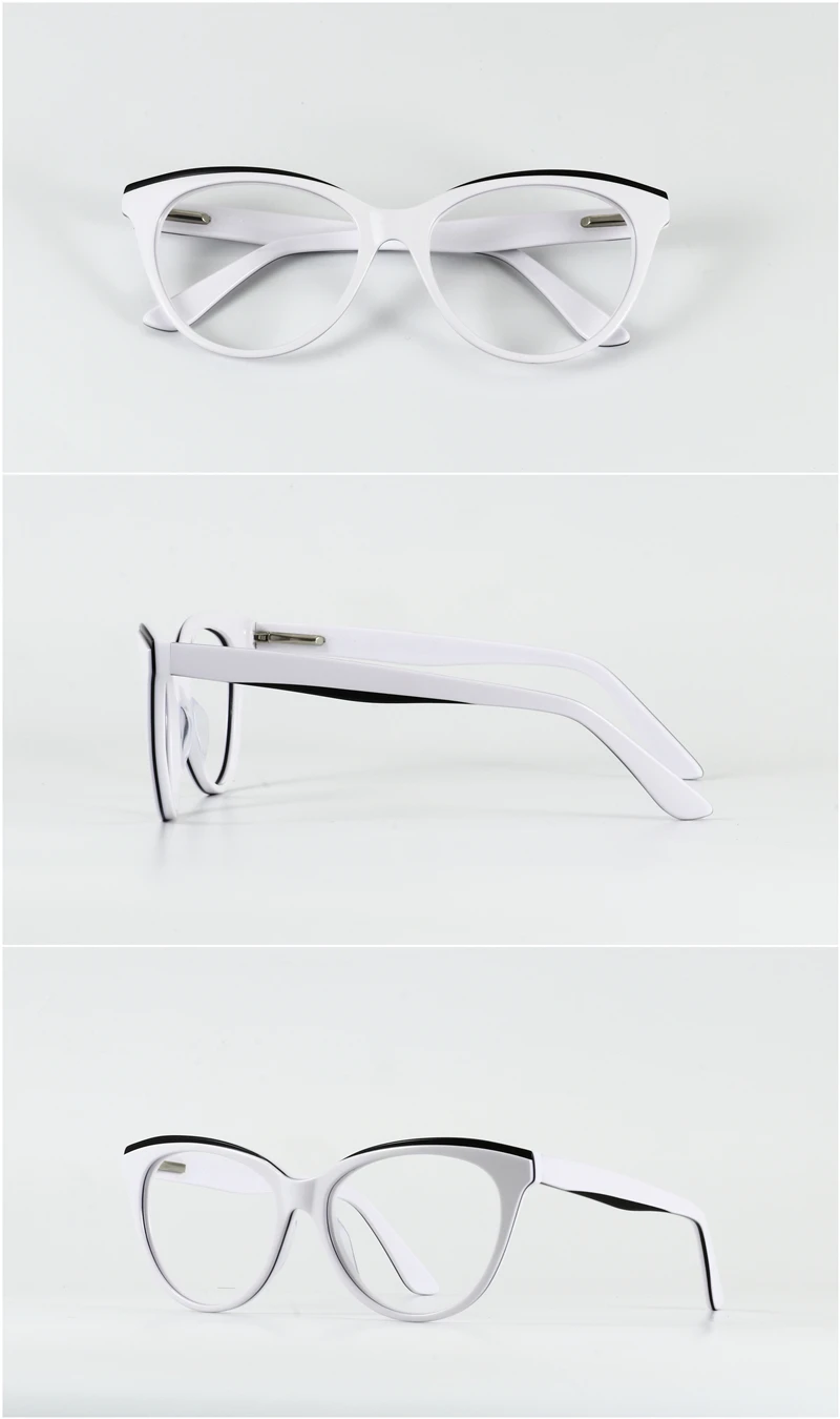 Ацетатные оптические очки, оправа для женщин, Ретро стиль, кошачий глаз, близорукость, очки по рецепту, очки Oculos