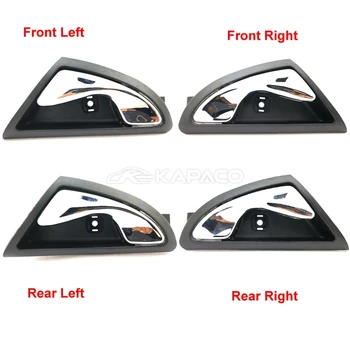 

4 side Chrome Inside Interior Door Handles for JAC J3 Turin 2009~2015 Car Styling JAC