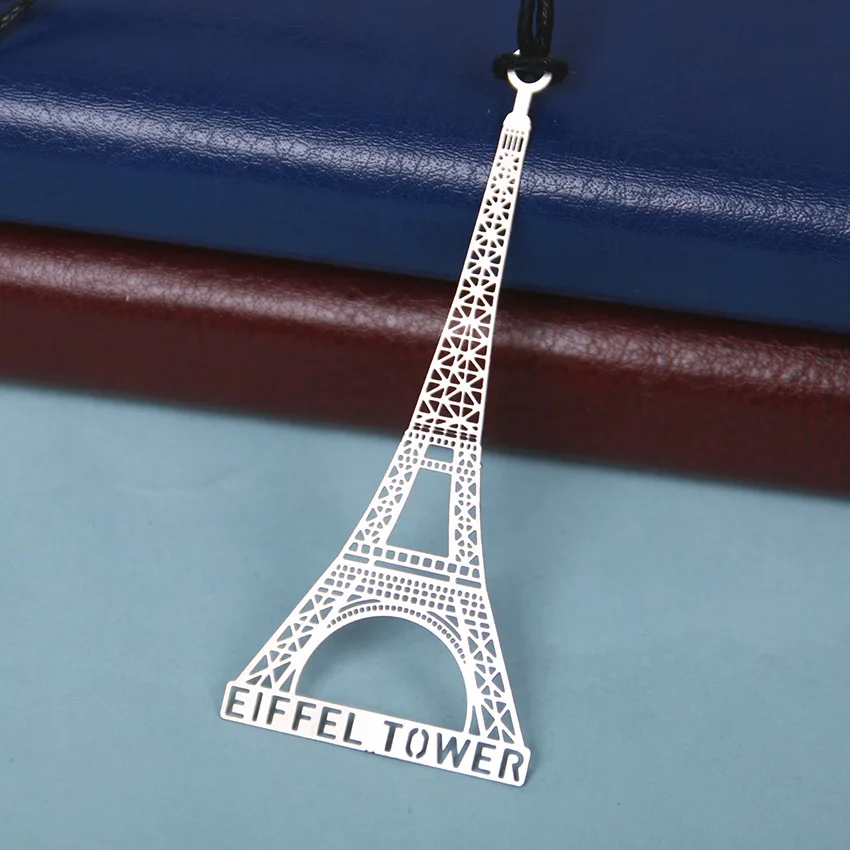 1 шт. Ретро лондонская Эйфелева башня Статуя Свободы Закладка канцелярские принадлежности для студентов подарок канцелярские принадлежности книга марка - Цвет: Eiffel Tower