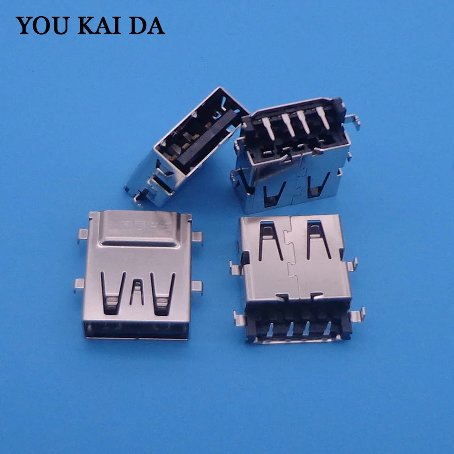 10 шт. USB разъем 2 0 для ноутбука HP 240 14 R 14G 245 246 G3 женский порт|Компьютерные кабели и