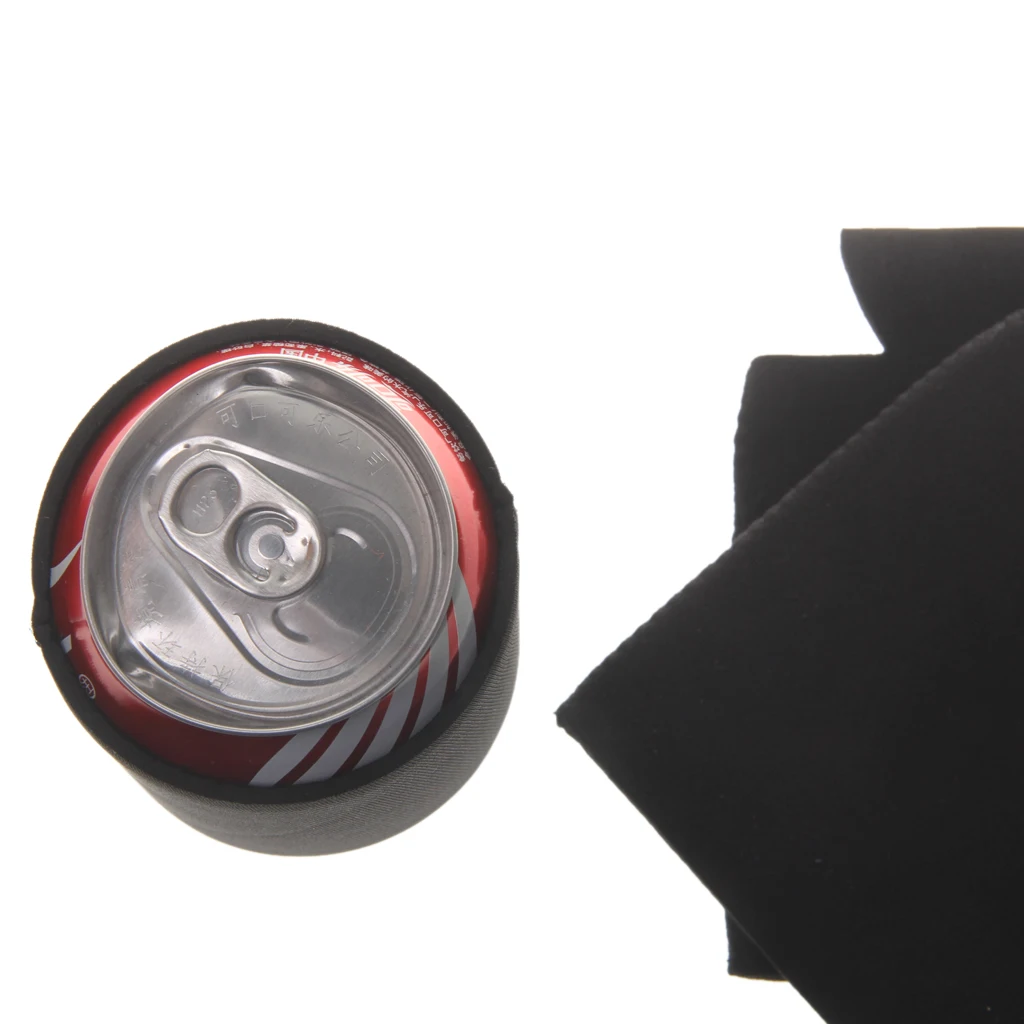 10pcs Beer Tin Can Cooler Sleeves Beer Bottle Holders Neoprene Favour