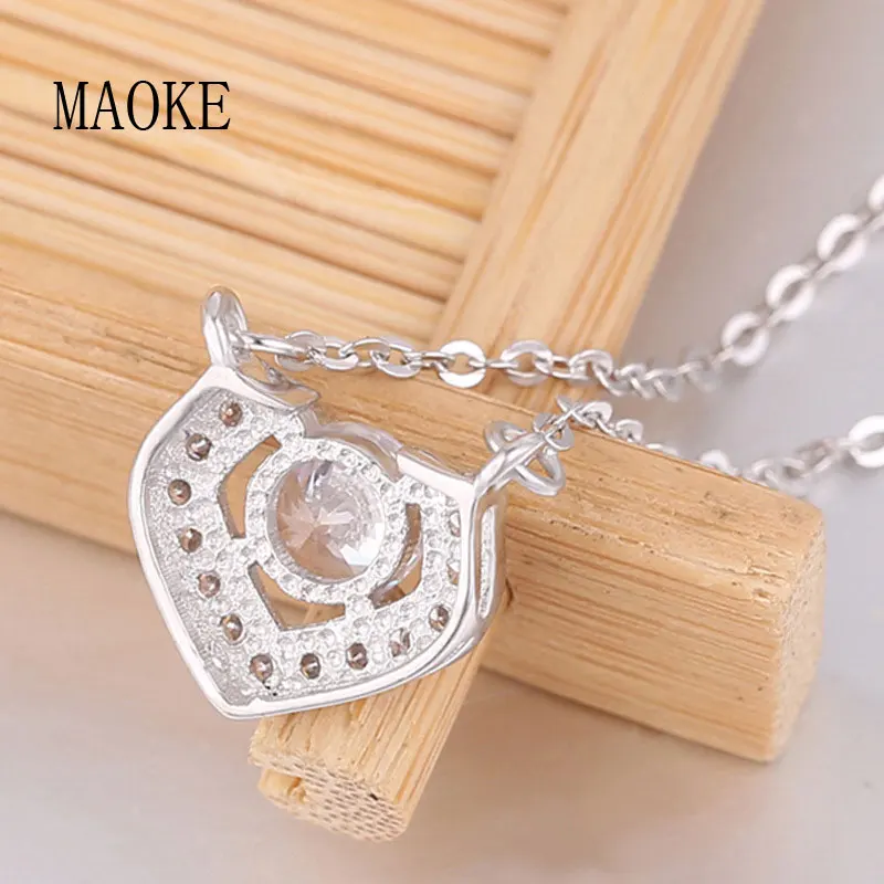 Женская подвеска в виде сердца из серебра 925 пробы|f pendant|925 sterling silver pendantsterling pendants |