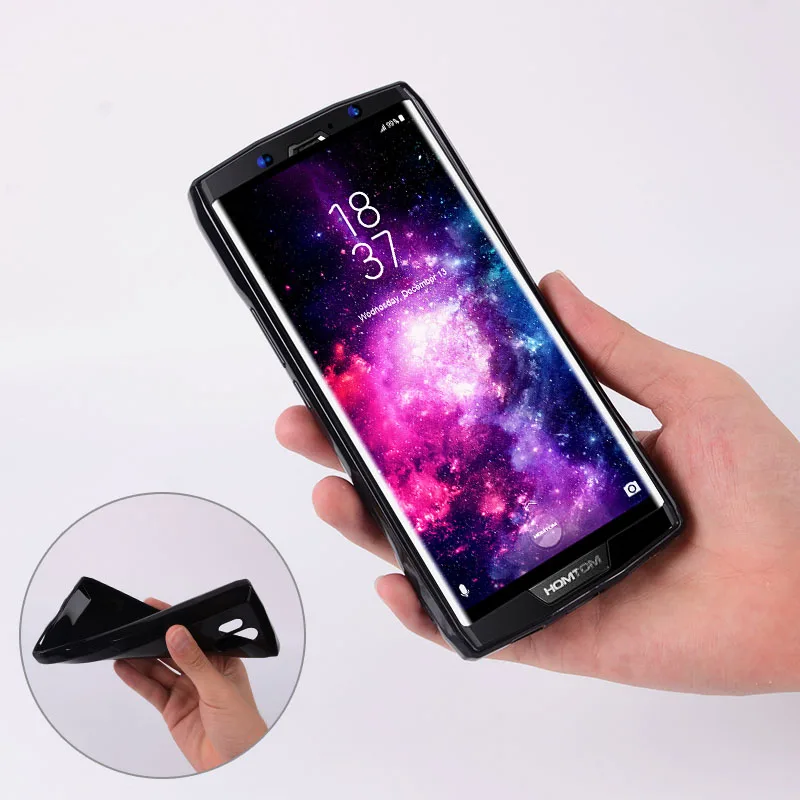 Soft TPU Fitted Case For Homtom HT70 Silicone Back Cover Phone Protective |