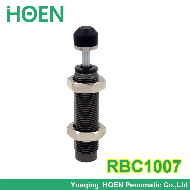 

RBC1007 Pneumatic Air Cylinder Shock Absorber RBC 1007 O.D. thread size 10mm Stroke 7mm SMC type Buffers with cap