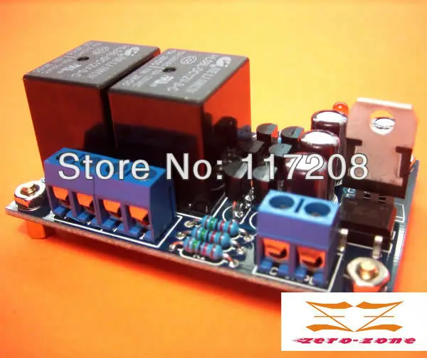 Dual channel amplifier speaker protection board kit with dual boot