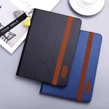 For iPad 9.7” 2017 2018 New Tablets Flip Stand Pocket Wake Smart Cover Hanging rope case Protective For Apple iPad Pro 10.5”