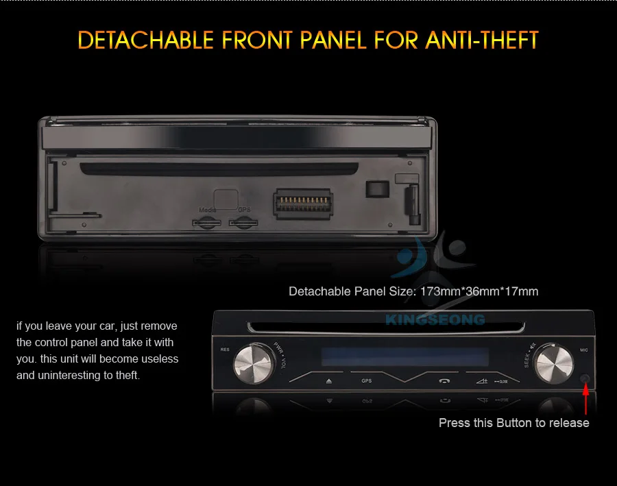 KS3808U-K10-Detachable