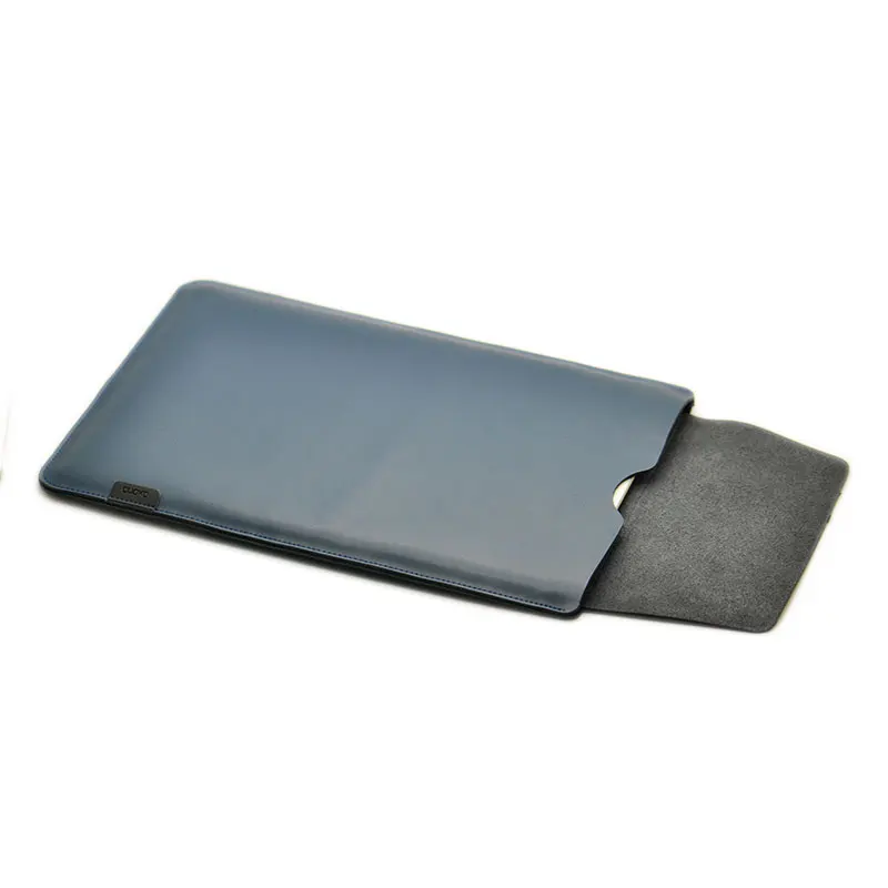 bolsa, couro genuíno laptop sleeve case para