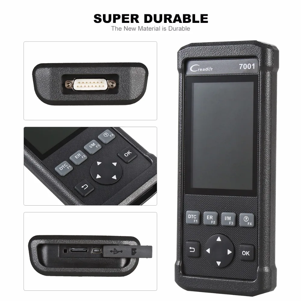 Диагностический инструмент Launch DIY считыватель кодов CReader 7001F CR7001F полный сканер OBD2