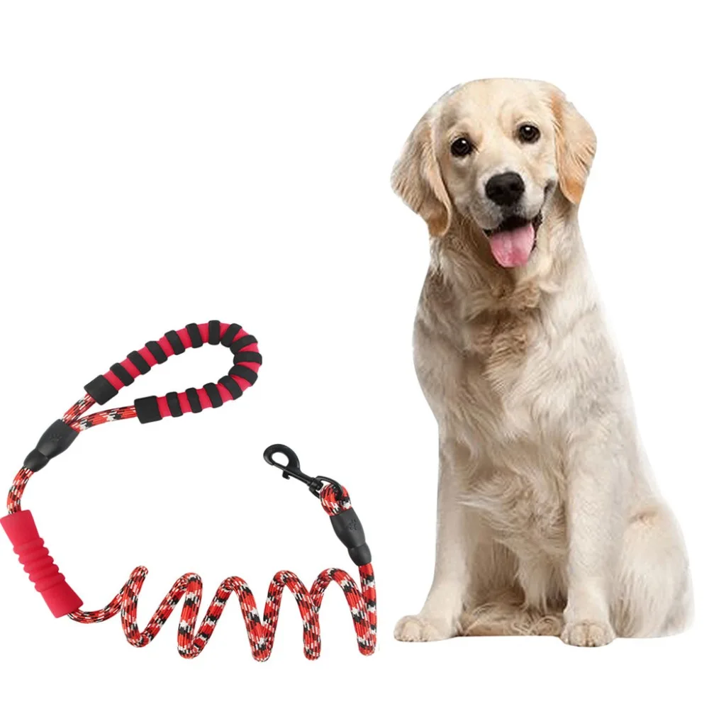 Powboro Double Handle Dog Lead, 6ft Long, Two Handle, Reflective Stitching, Heavy Duty For Small, Large Or Medium Dogs, Safety Training Walking Hiking